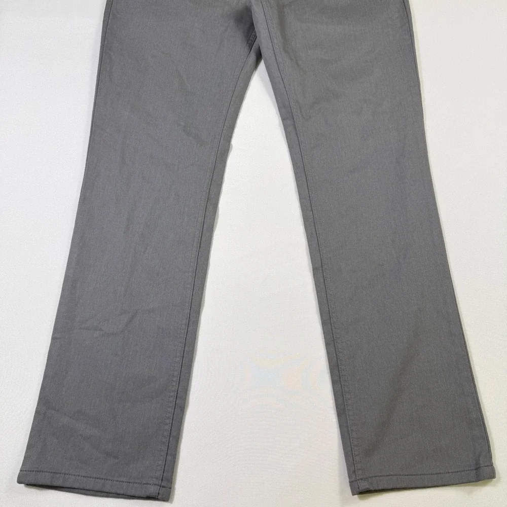 Banana Republic Traveler Pants Mens 32x30 Heathered Smoke Grey Slim Voyageur NEW
